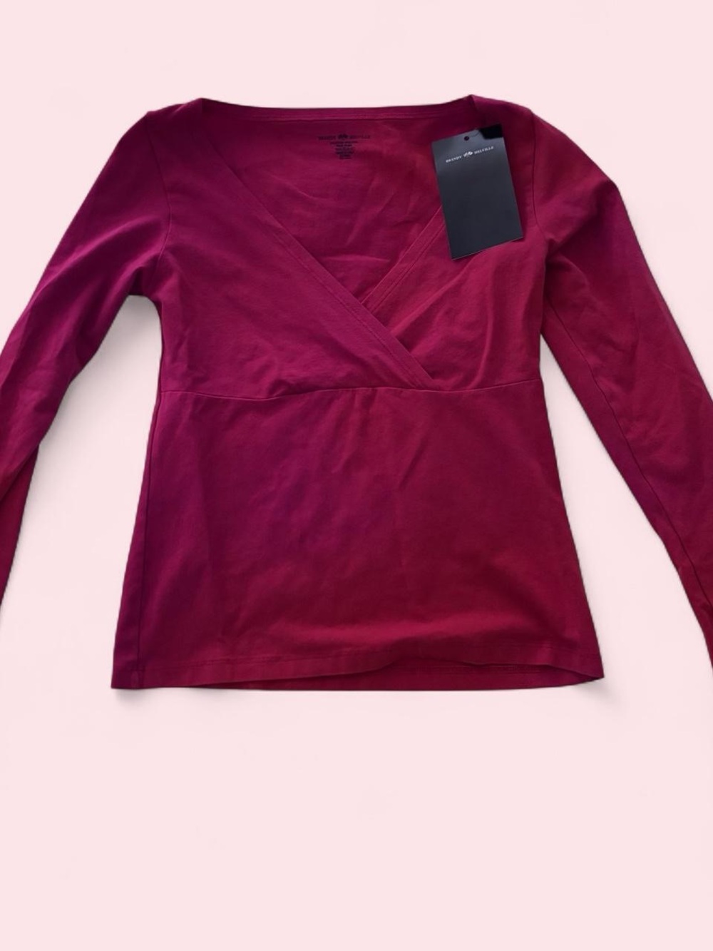 Brandy Melville red babydoll top